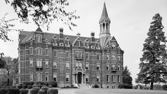 Historic Jubilee Hall at Fisk University, built in 1873.